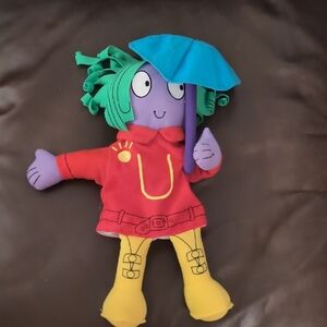 Vintage Letter People Puppet Letter U